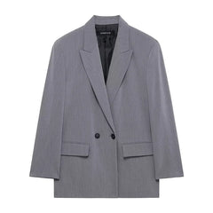 Women Oversized Blazer | Jacket | Office Casual Long Blazer | Spring | Long Sleeve