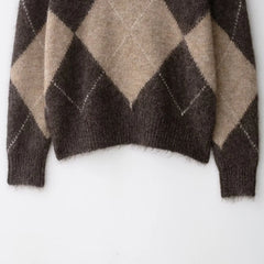 Woman Knitted Pullover | One-Shoulder | Long Sleeved | Casual Cropped Sweater | Off Shoulder Sweater Top