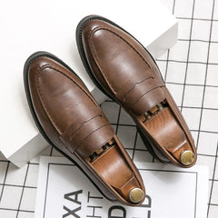 Men Business Leather Shoes | Dress Shoes | Wedding | Homecoming Shoes | Lightweight Shoes