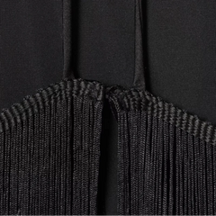 Women Long Tassel Top | Halter Neck | Sleeveless | Backless