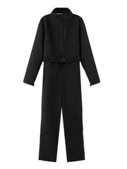 Women Warm Ski Suit | Ski Bodysuit | Long Sleeve | Waterproof | Windproof | Slim Skiing Jumpsuit