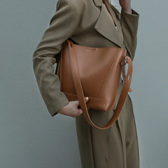 Women Bucket Bag | Leather Shoulder Bag