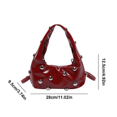 Women Rivet Handbag