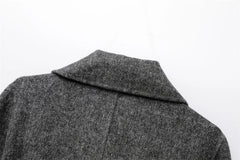 Women Wool Coat With Belt | Double Breasted | Woolen Coat | Trench Coat