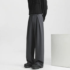 Men Naples Suit Pants | Casual Retro Trousers | Light