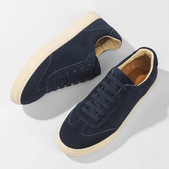 Men Leather Sneakers | Casual Shoes | Sports | Non-Slip Trainers