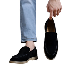 Men Genuine Leather Loafers | Moccasins | Suede Loafers