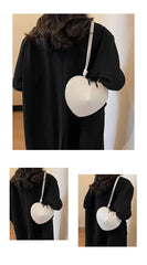 Women Heart Shaped Crossbody Bag | Sling Purse