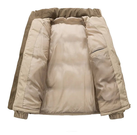 Unisex Padded Puffer Jacket | Cotton-Padded | Warm | Parka | Thick