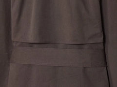 Women British Style Lapel Double-Breasted Coat | Short Trench Coat With Belt