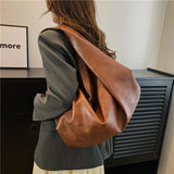 Women Vintage Luxury Leather Handbag | Shoulder Bag