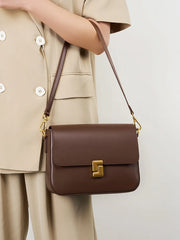 Women Leather Satchel Shoulder Bag