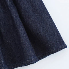 Women Denim Dress | Backless Mini Dress | Evening Dress