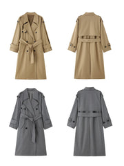 Women Oversized Trench Coat | Loose Casual Overcoat | Spring | Autumn