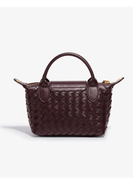 Women Woven Shoulder Bag | Small Dumpling Bag | Bucket Bag | Crossbody Bag | Lunch Box Bag