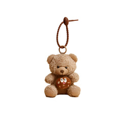 Women Cartoon Plush Doll Bag Charm | Small Teddy Bag Charm | Teddy Keychain