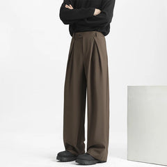Men Naples Suit Pants | Casual Retro Trousers | Light