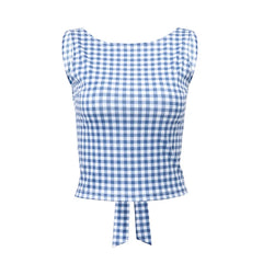 Women Bow Backless Tank Top | Backless | Crop Top | Bow Top