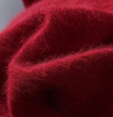 Men Mink Cashmere Zipper Cardigan | Knit Sweater | Loose