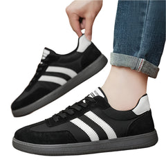 Men Genuine Leather Casual Shoes | Skate Shoes |  Non-slip Sneakers