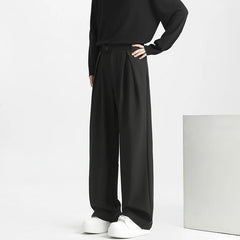 Men Naples Suit Pants | Casual Retro Trousers | Light