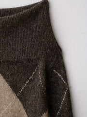 Woman Knitted Pullover | One-Shoulder | Long Sleeved | Casual Cropped Sweater | Off Shoulder Sweater Top