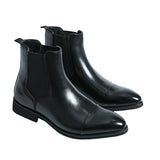 Men Leather Chelsea Boots