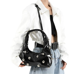 Women Rivet Handbag