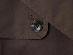 Women British Style Lapel Double-Breasted Coat | Short Trench Coat With Belt