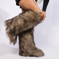 Women Over-The-Knee Boots | High Boots | Winter | Fur Snow Boots | Warm Boots | Non-Slip