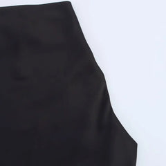 Women Satin Backless Halter Dress | Summer | Short Party Dress | Sleeveless | Mini Dress