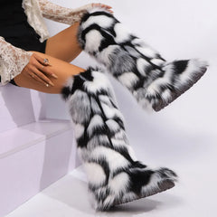 Women Over-The-Knee Boots | High Boots | Winter | Fur Snow Boots | Warm Boots | Non-Slip