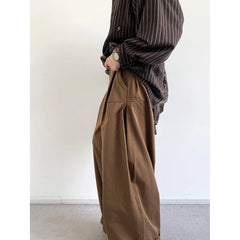 Men Wide Leg Pants | High Waist | Straight | Loose | Casual Pants