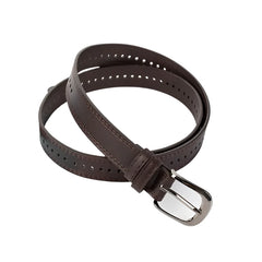 Unisex Leather Belt | Vintage Pin Buckle