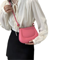 Women Leather Small Underarm Shoulder Bag