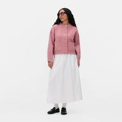 Women Knitted Sweater | Round Neck | Long Sleeve Sweater | Single Breasted