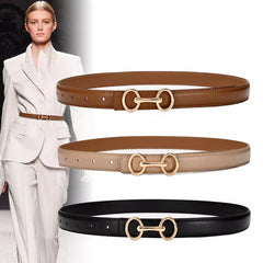 Women Plain Leather Belt