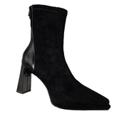 Women Suede Platform Chelsea Boots