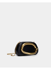 Women Gold Closure Box Clutch Bag | Party Clutch