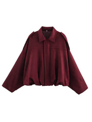 Women Vintage Oversize Bomber Jacket | Loose Jacket