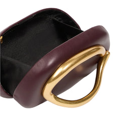 Women Gold Closure Box Clutch Bag | Party Clutch