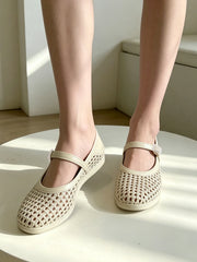 Women Mary Jane Jelly Sandals | Hollow | Breathable Jelly Shoes | Summer | Beach Shoes