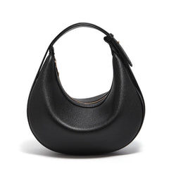 Women Shoulder Bag | Leather Crescent Underarm Bag | Minimalist Crossbody Bag
