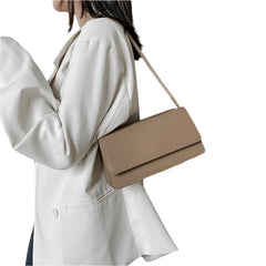 Women Leather Flap Bag | Small Crossbody Bag