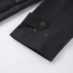 Women Removable Hooded Coat | Loose | Long Jacket | Casual Waterproof Trench Coat | Cape Jacket