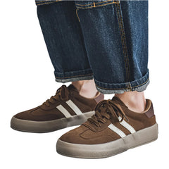 Men Suede Sneakers | Skateboard Shoes