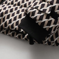 Women Winter Windproof Skiing Jacket | Padded Sport Parkas Jacket | Belt | Hooded | Thick | Warm | Pockets