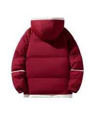 Unisex Thick Hooded Puffer Jacket | Windbreaker Jacket | Warm Parka Winter Jacket