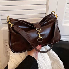 Women Vintage Leather Shoulder Bag