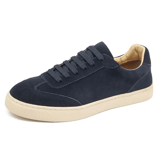 Men Leather Sneakers | Casual Shoes | Sports | Non-Slip Trainers